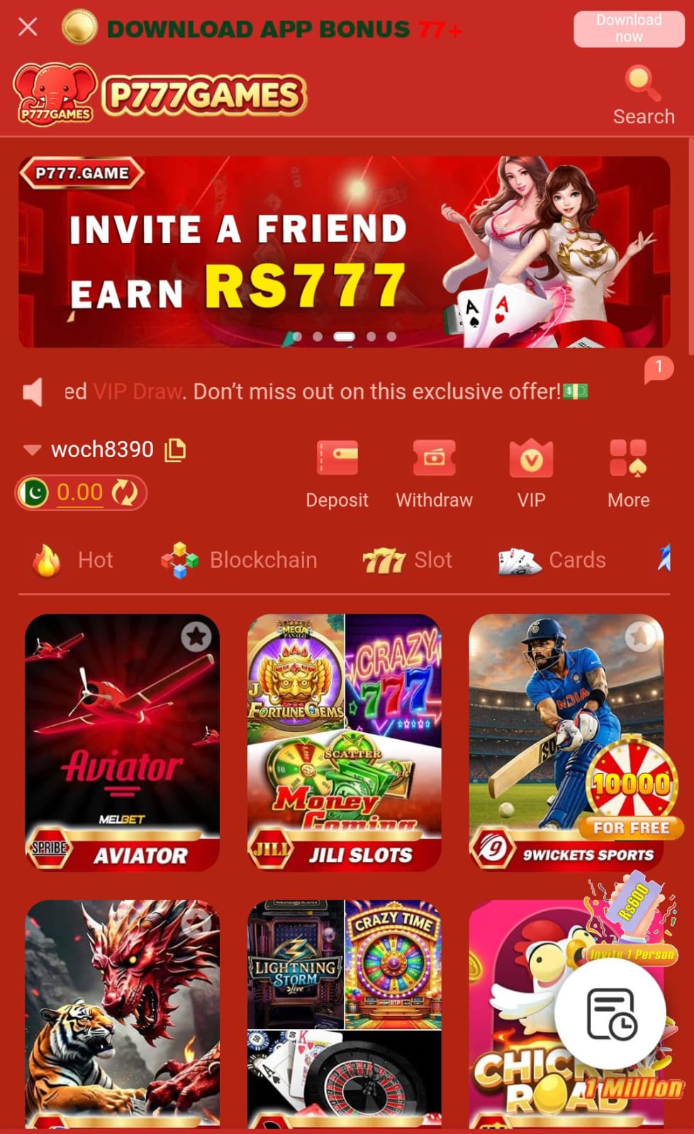 P777 Game Download APK