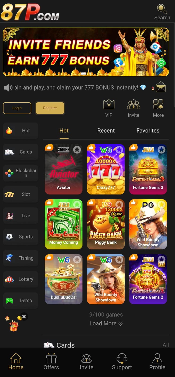 87P Game Download APK