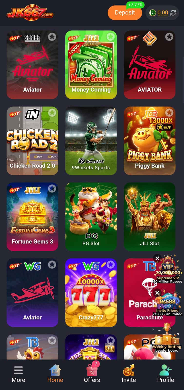 JK667 Game App