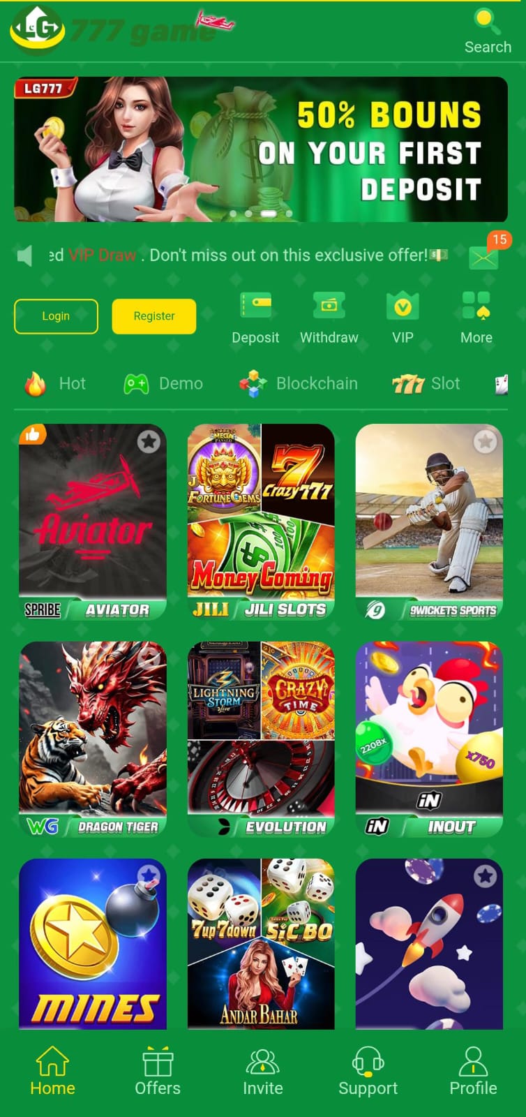 LG777 Game Download APK