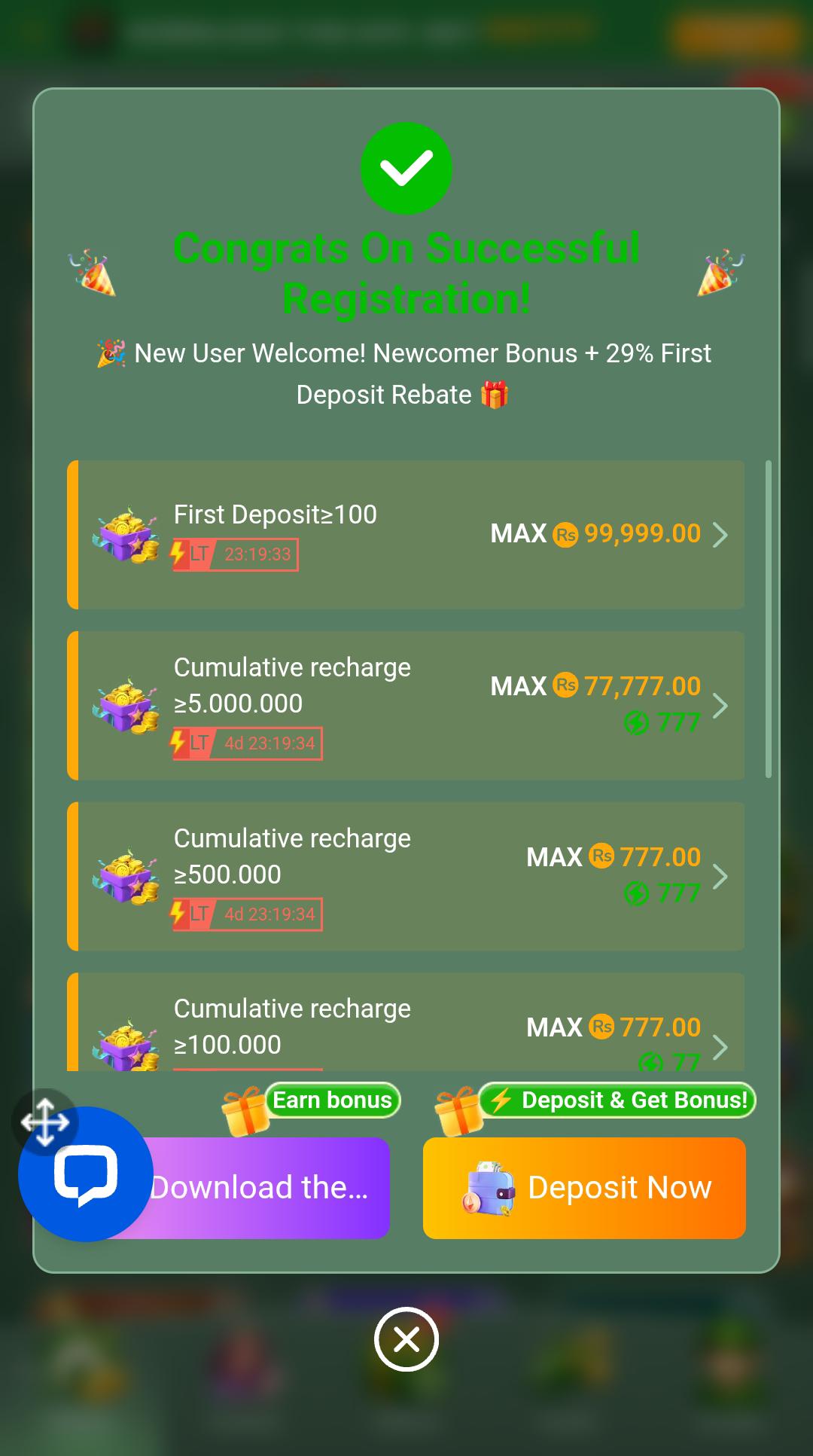 777STAKE Game App