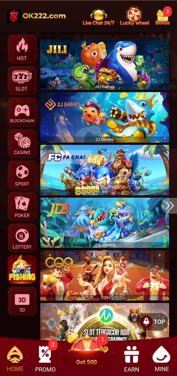 OK222 Game App